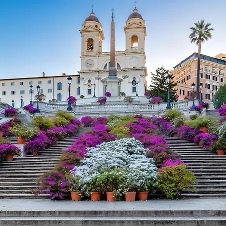 Flowers' Circle Of Piazza Di Spagna